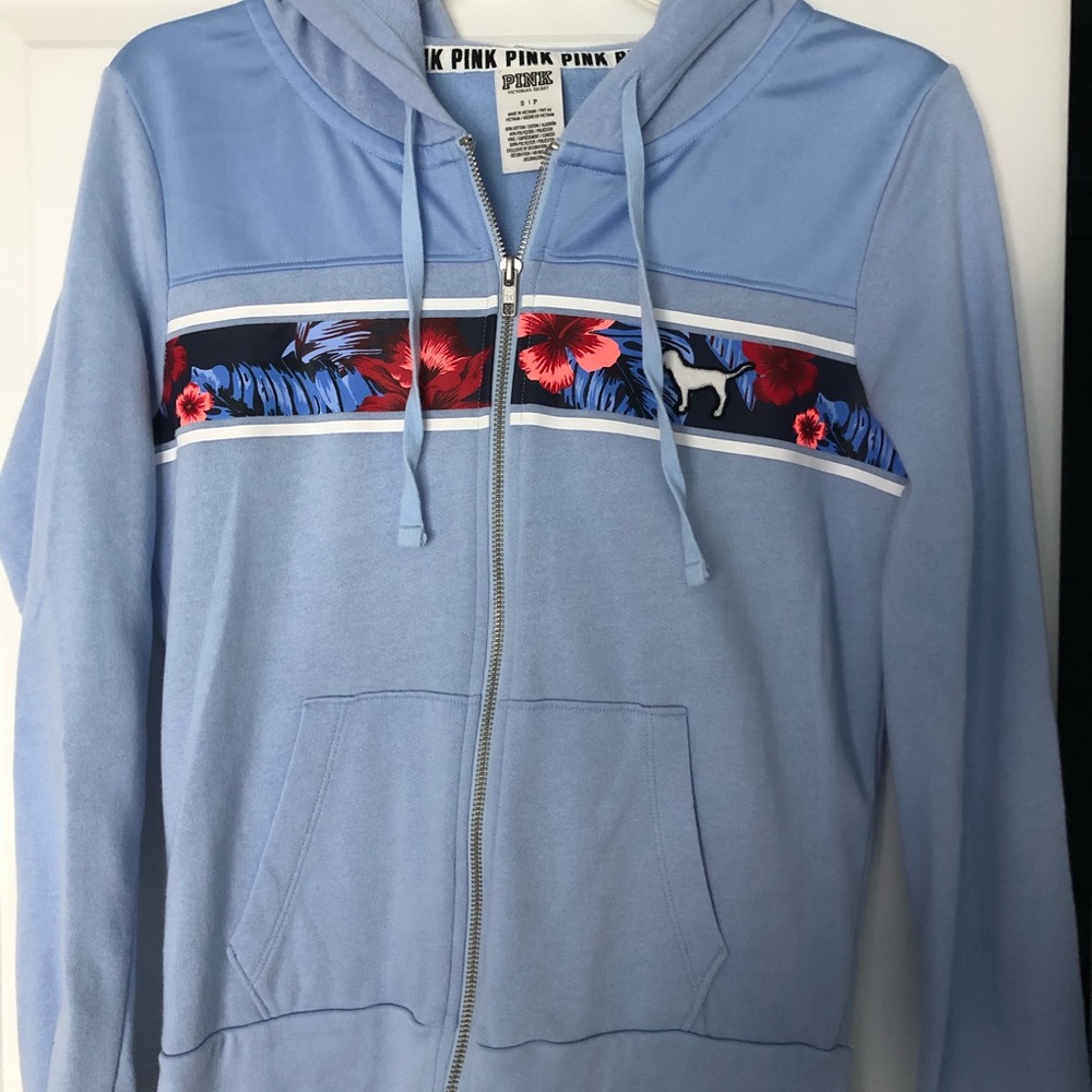 PINK zip hoodie